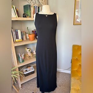 Ann Taylor Black Maxi Dress